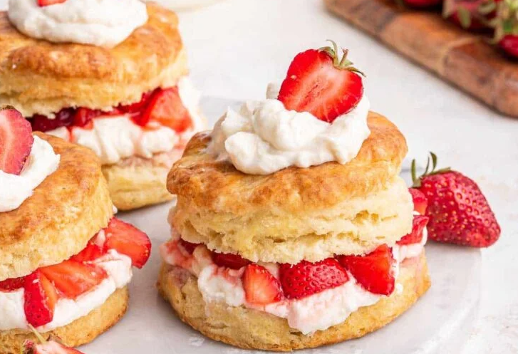 Heavenly Strawberry Shortcakes