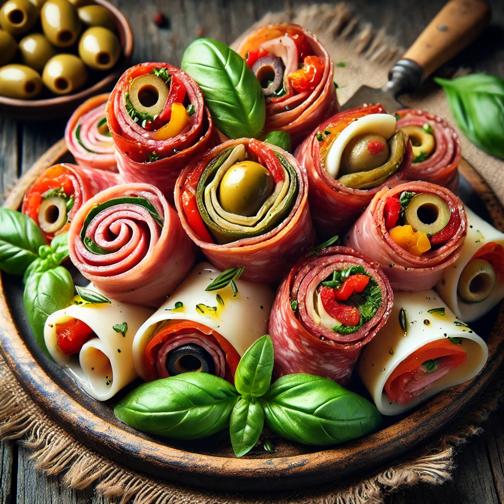 Antipasto Roll-Ups