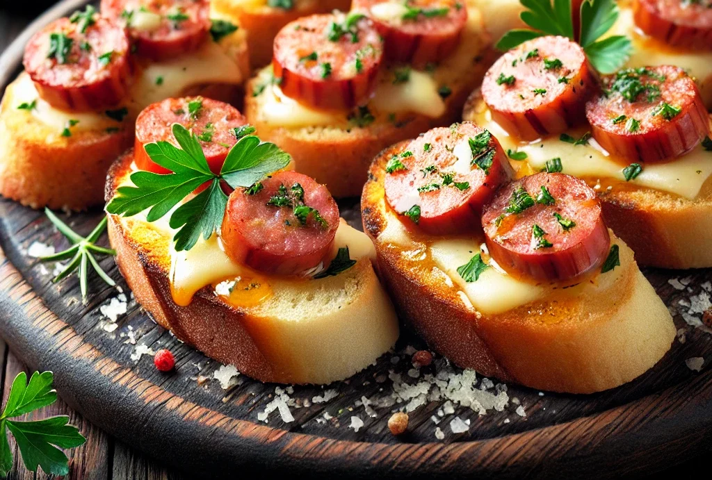 Sausage Crostini