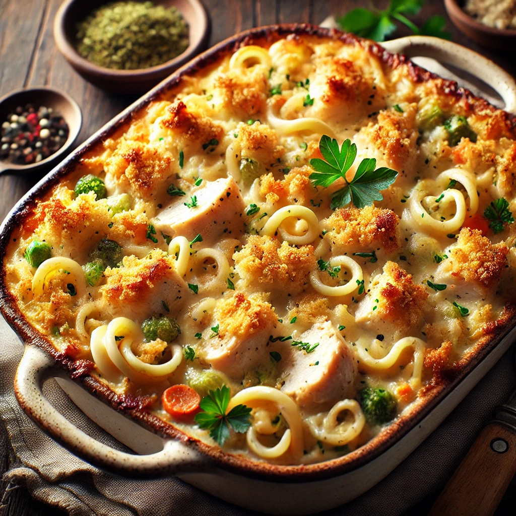 Chicken Noodle Casserole