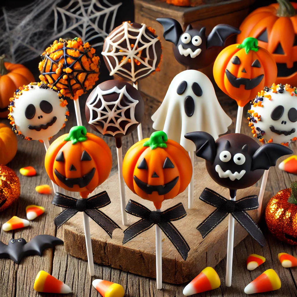 Halloween Cake Pops