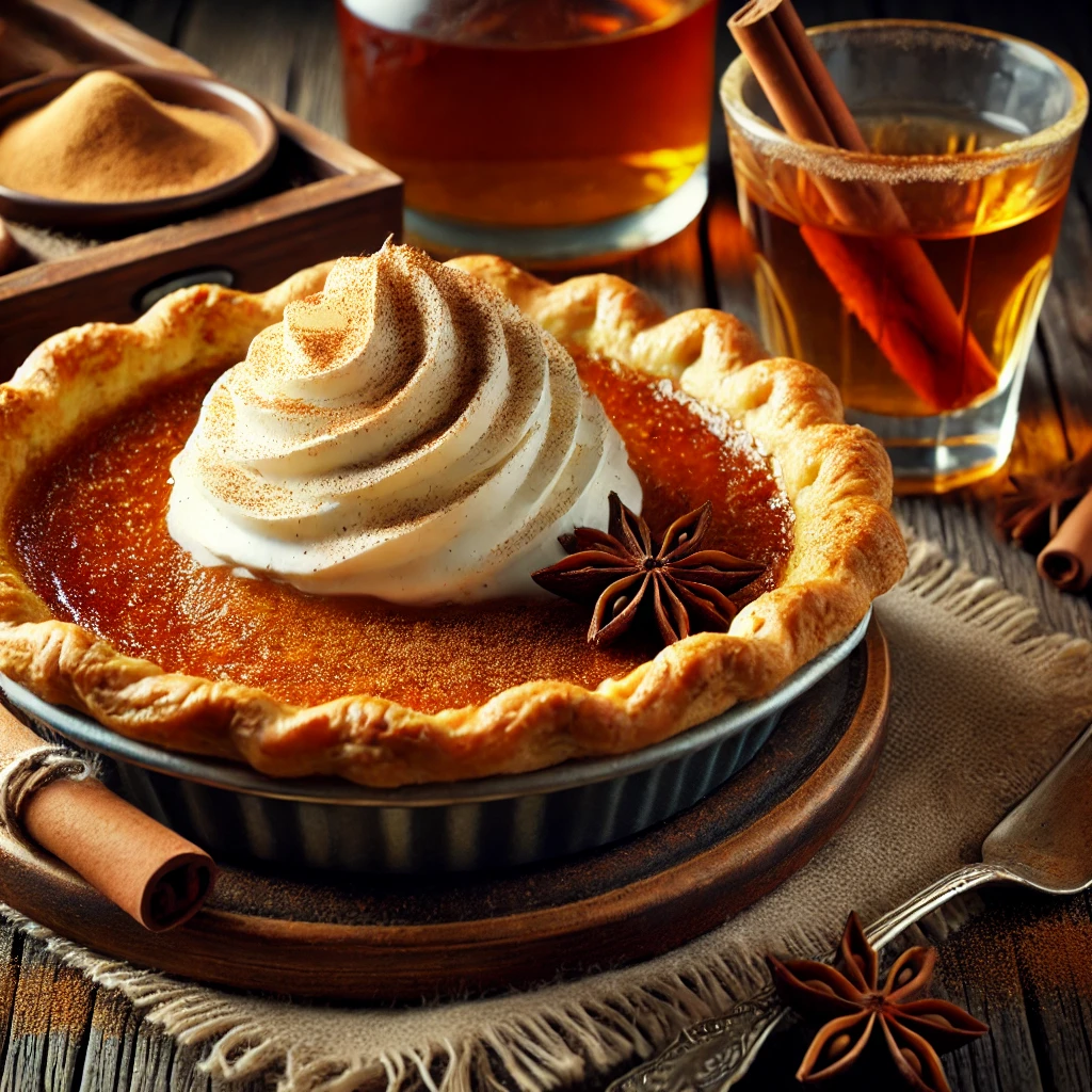 Hot Buttered Rum Pie