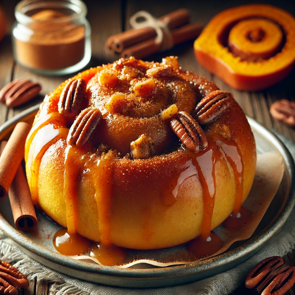 Pumpkin Sticky Buns