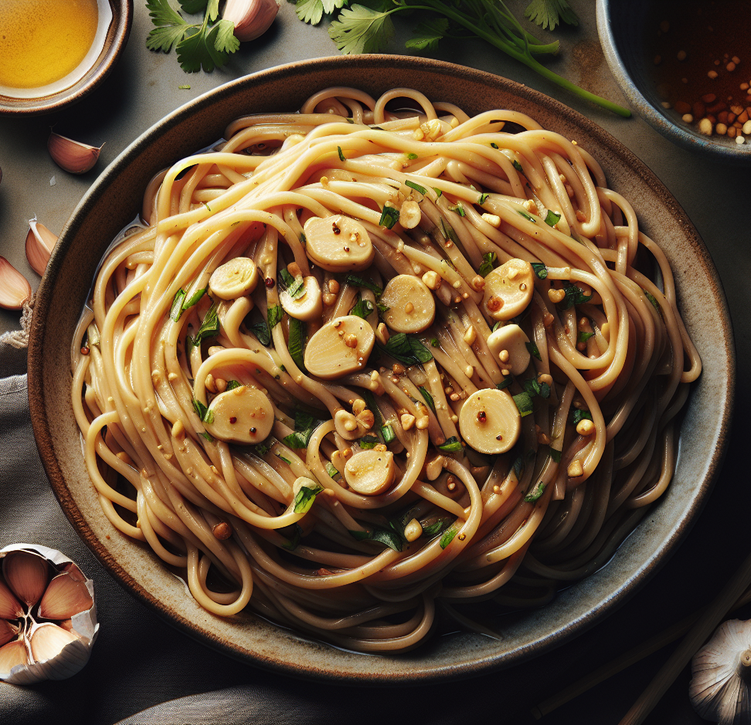 Vegan Garlic Noodles