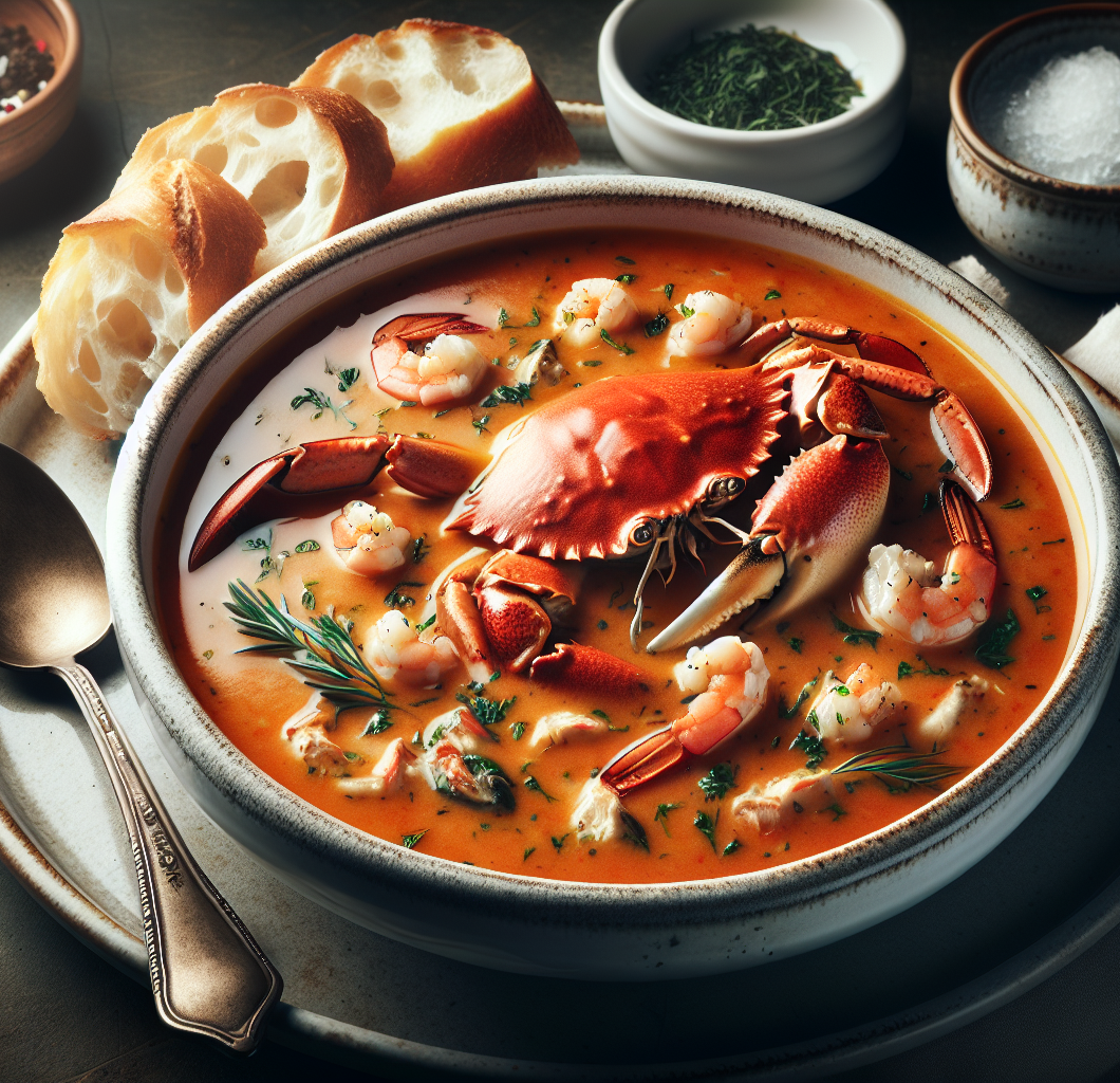 Crab and Shrimp Seafood Bisque