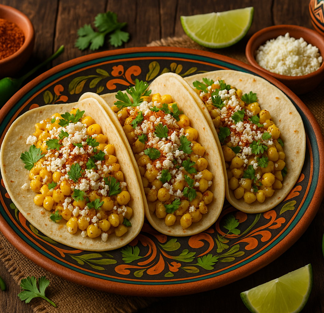 Mexican Street Corn Tacos