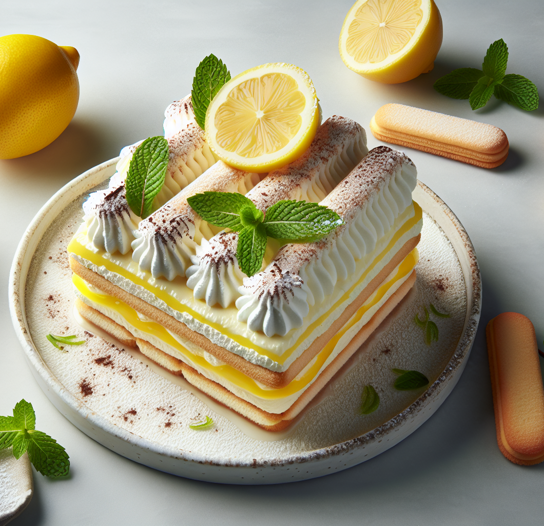 Lemon Tiramisu