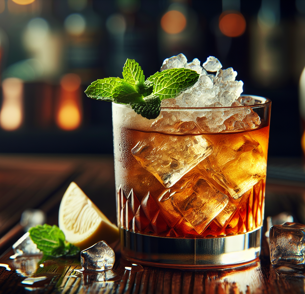 Bourbon Smash Cocktail