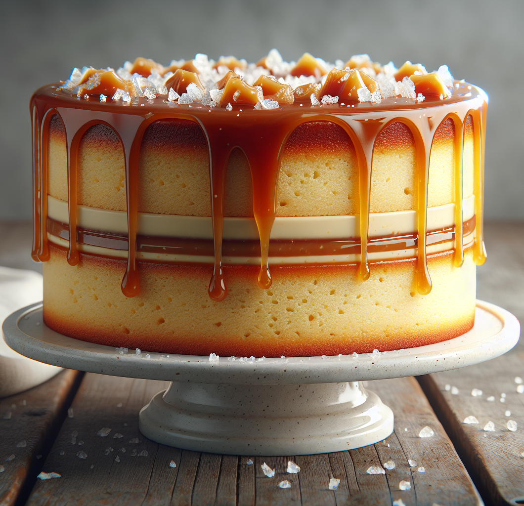 Salted Caramel Butter Cake