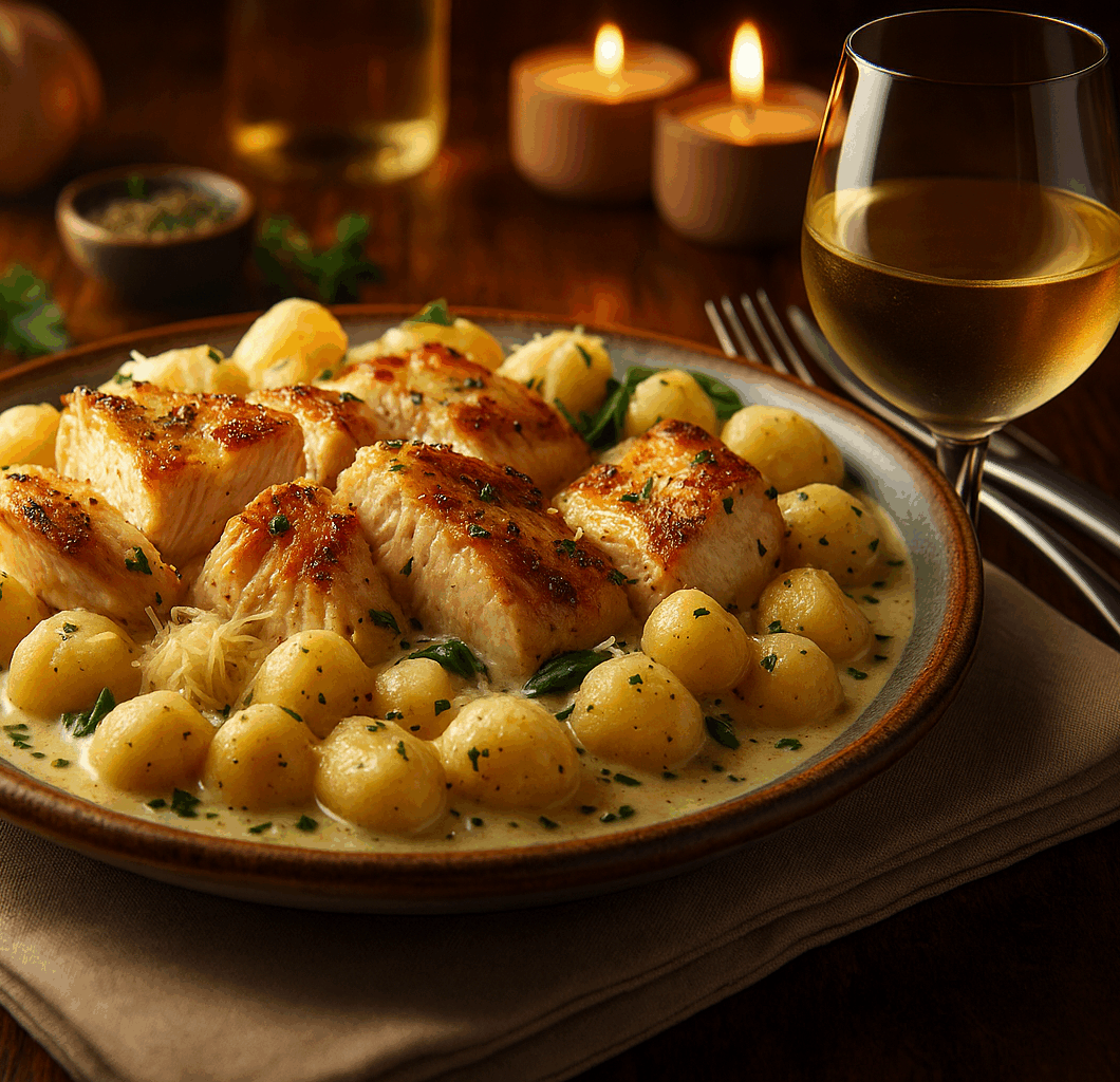 Asiago Chicken & Gnocchi