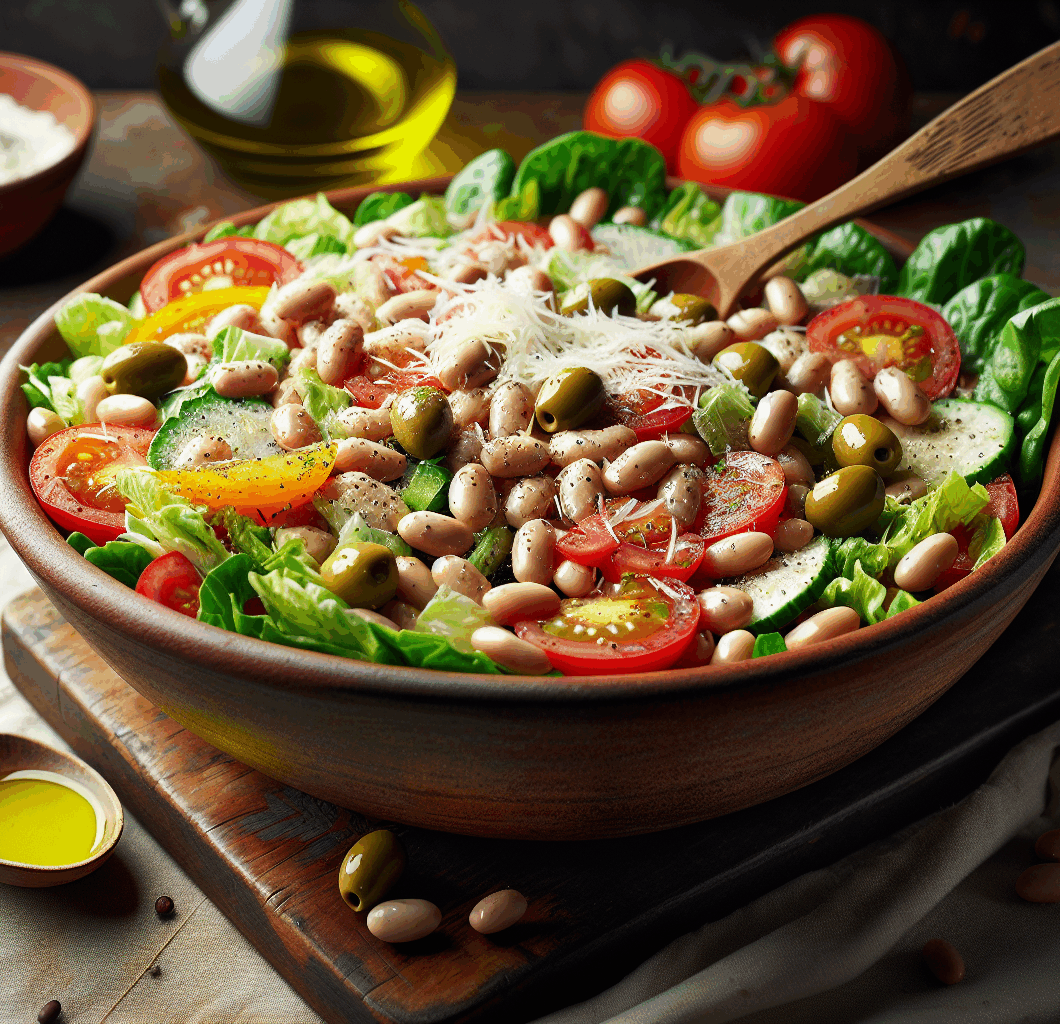 Italian Grinder Bean Salad