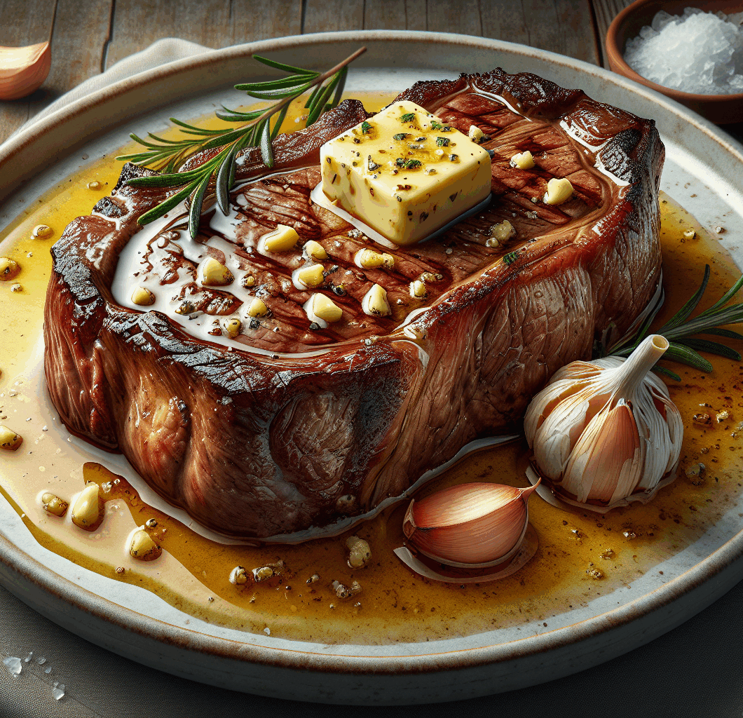 Savory Garlic Butter Ribeye