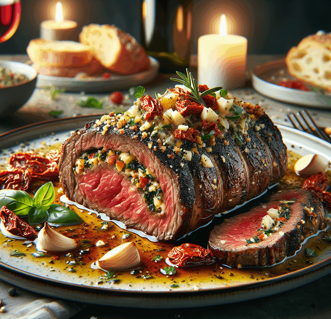 Italian Stuffed Flank Steak