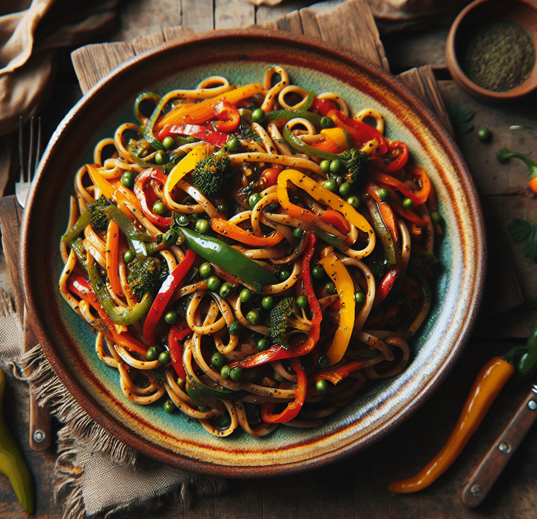Jamaican Vegan Rasta Pasta