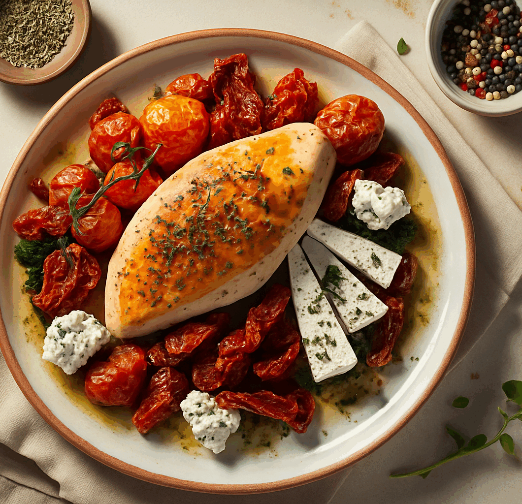 Sun Dried Tomato & Goat Cheese Chicken