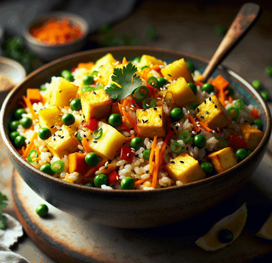 Vegan Pineapple Fried Rice