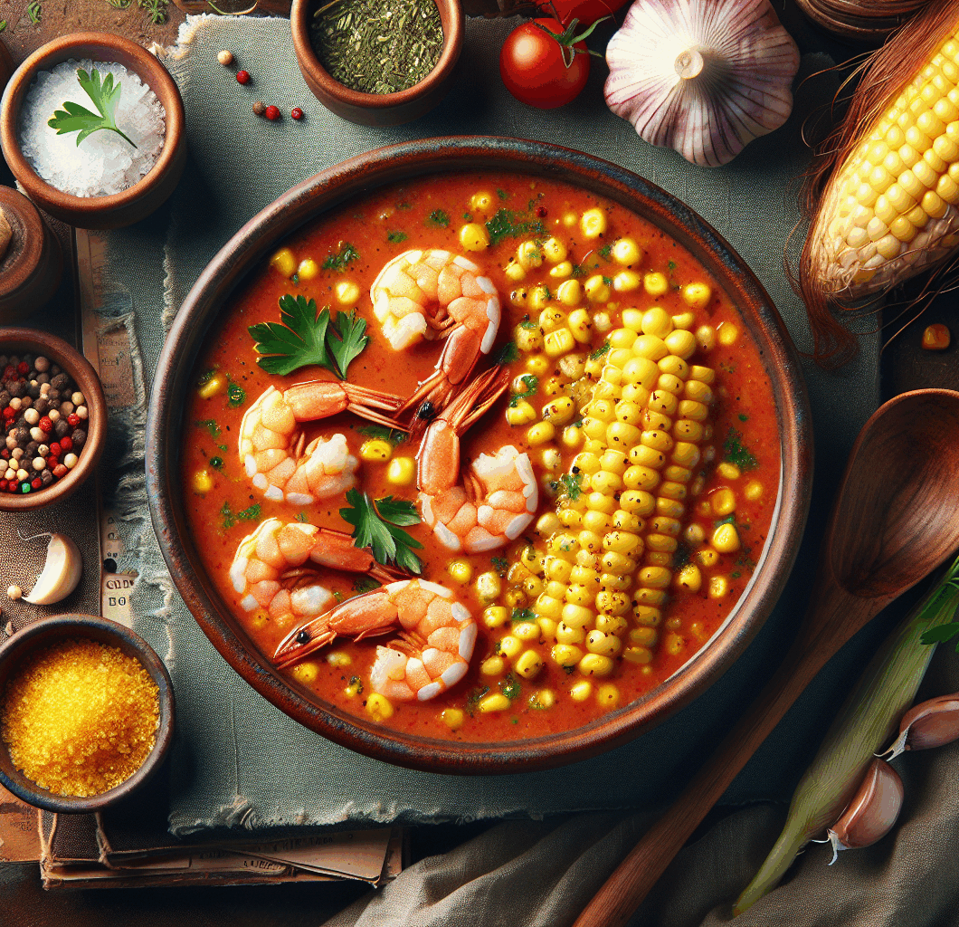 New Orleans Shrimp and Corn Bisque