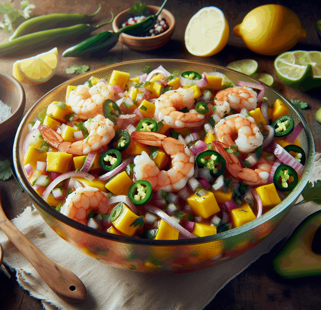 Mango Shrimp Ceviche