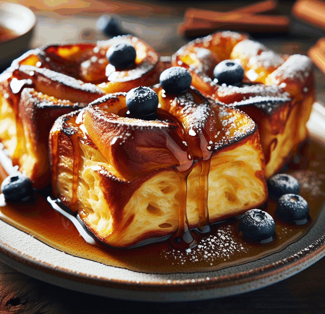 Hawaiian Roll French Toast