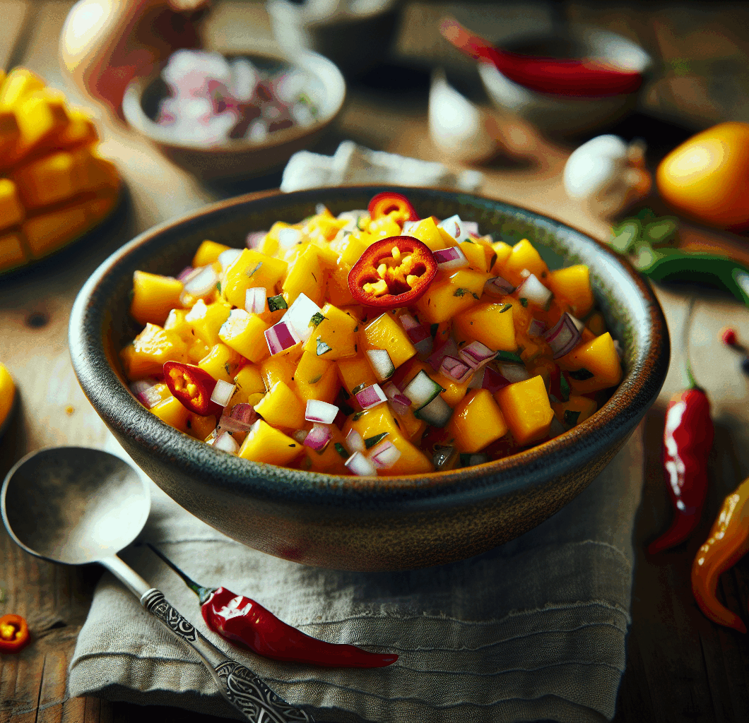 Mango Habanero Salsa