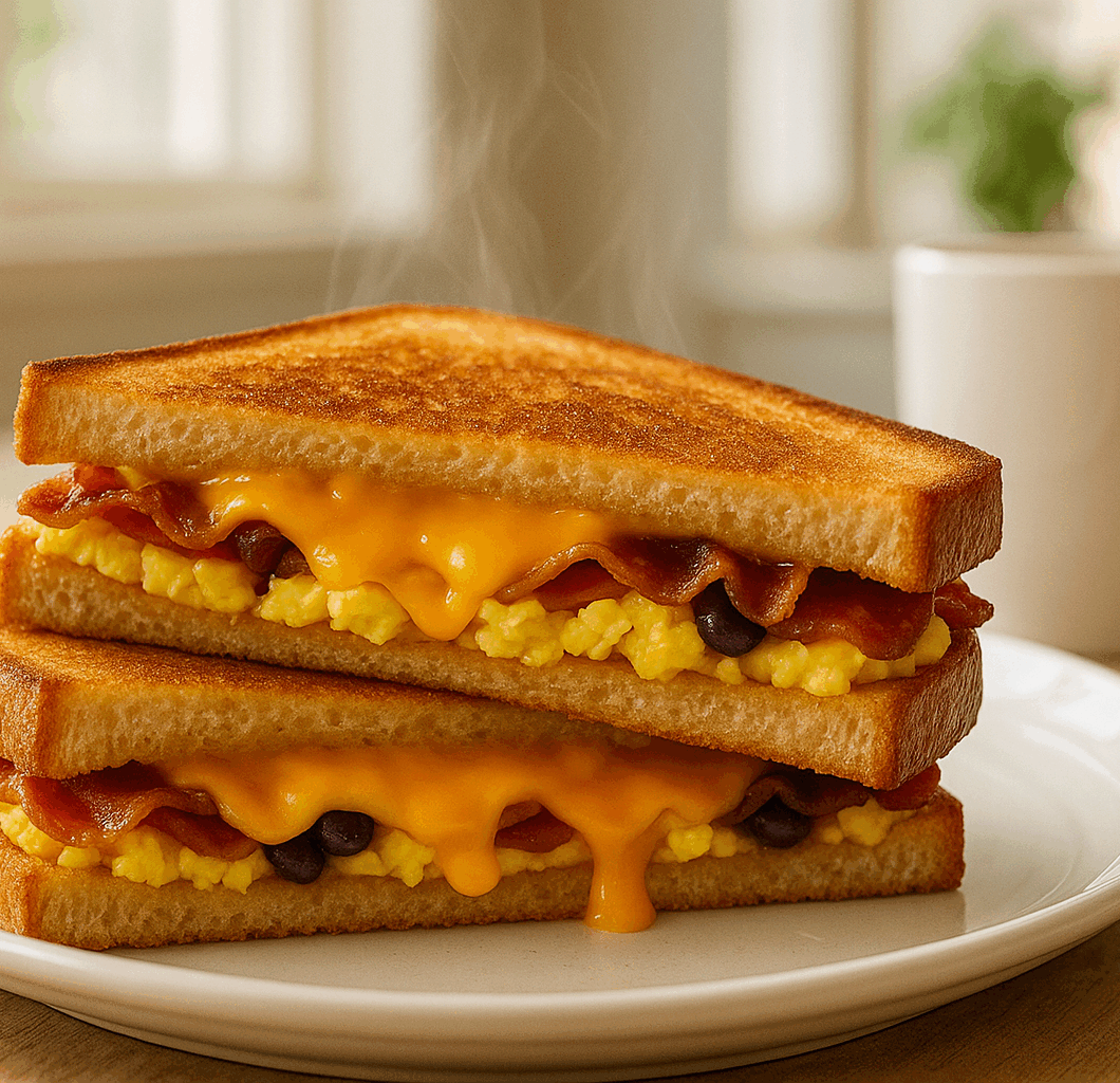 Breakfast Grilled Cheese