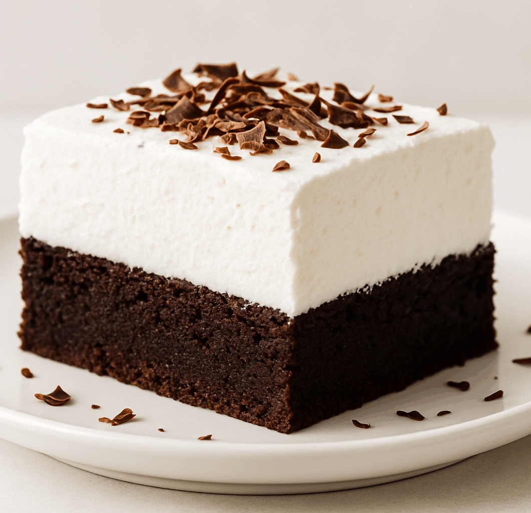 Brownie Refrigerator Cake