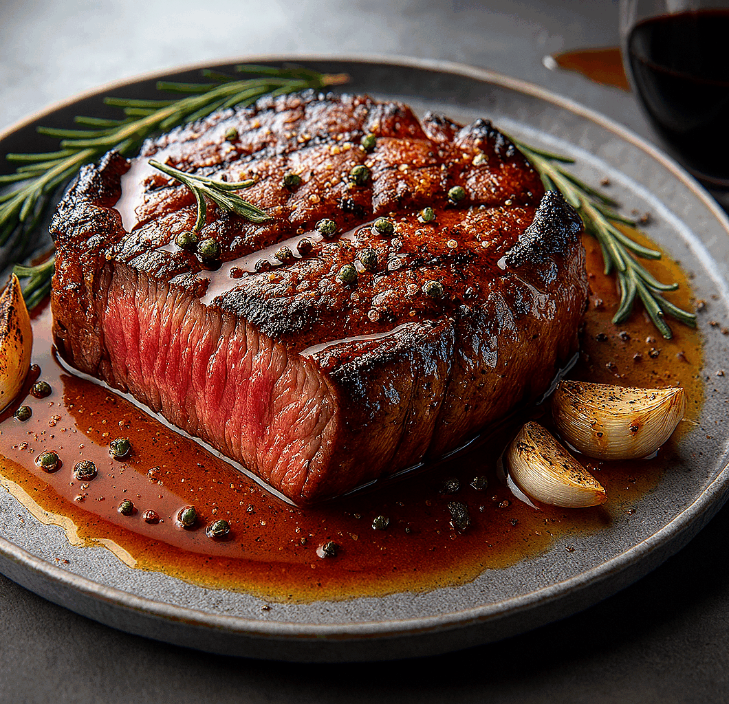 Cajun Butter Bourbon Steak