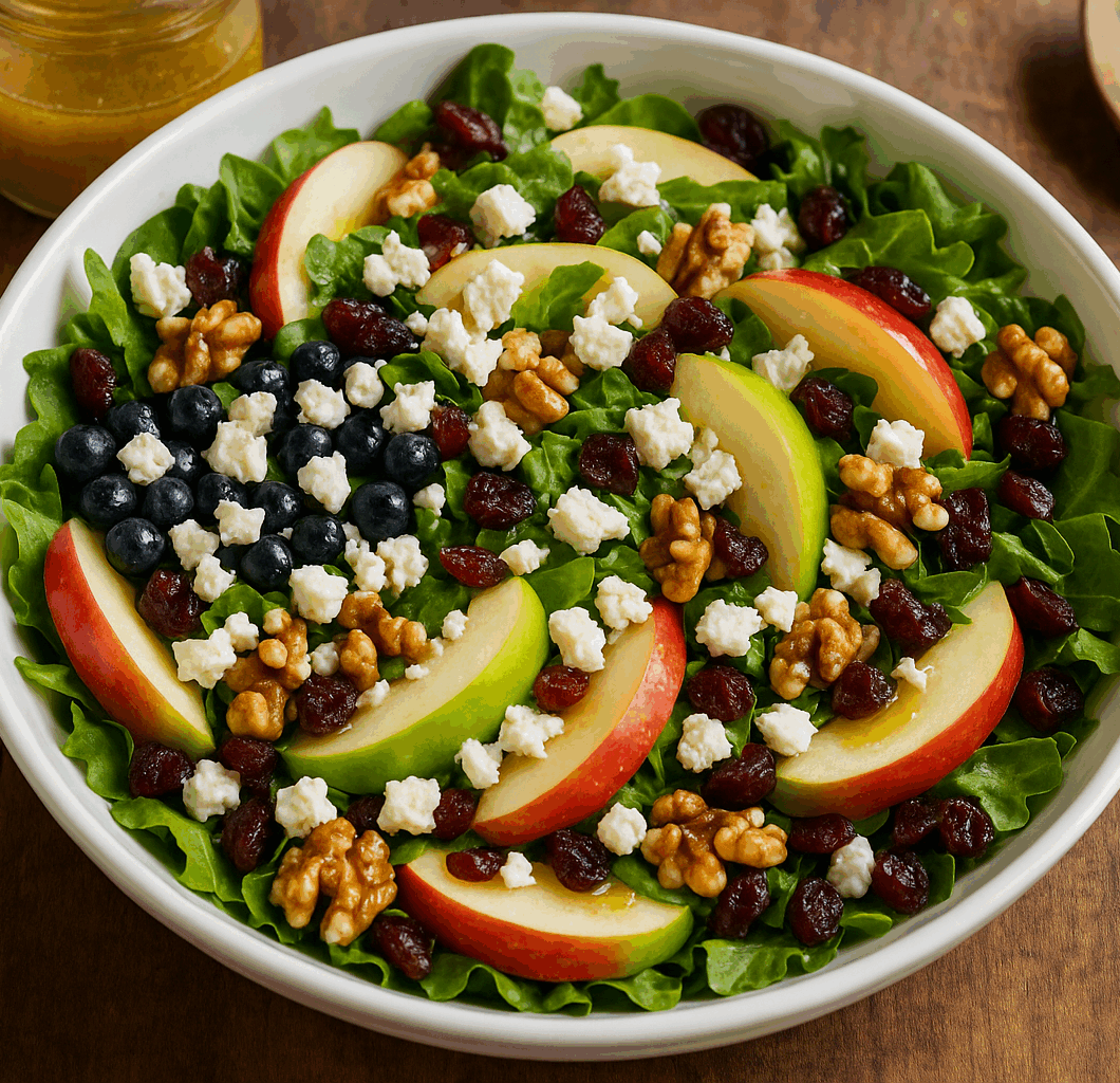 Honeycrisp Apple and Feta Salad