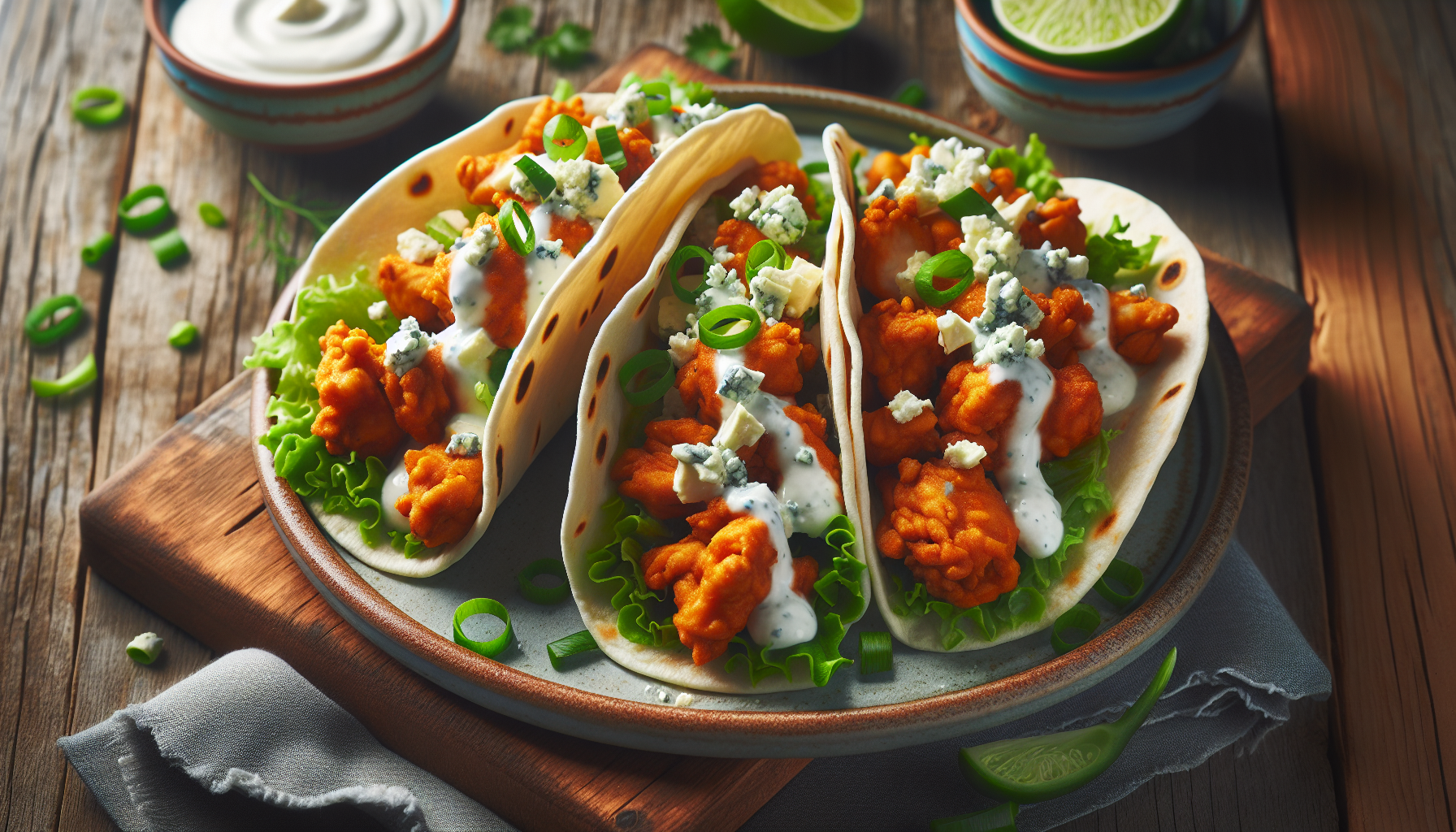 Buffalo Chicken Tacos