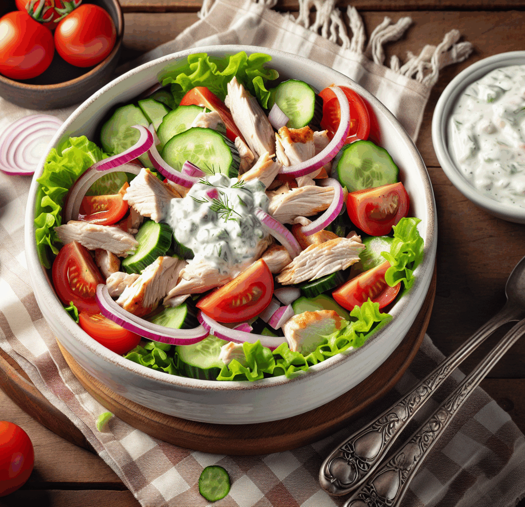 Tzatziki Chicken Salad