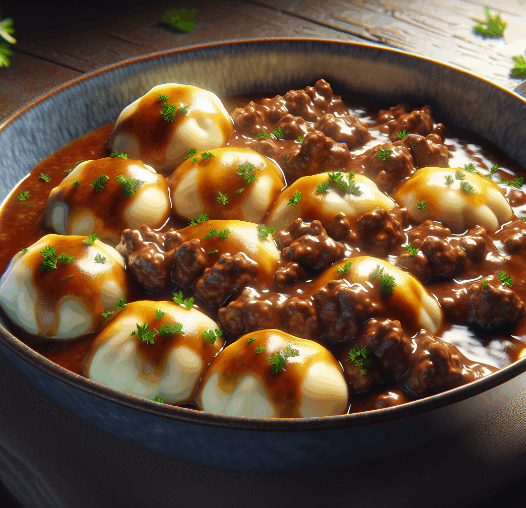 Ground Beef and Dumplings