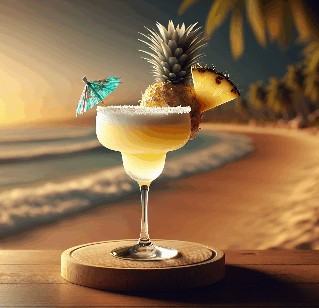 Pineapple Coconut Margarita