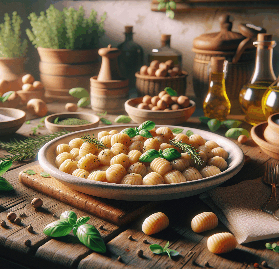 Tuscan Vegan Gnocchi