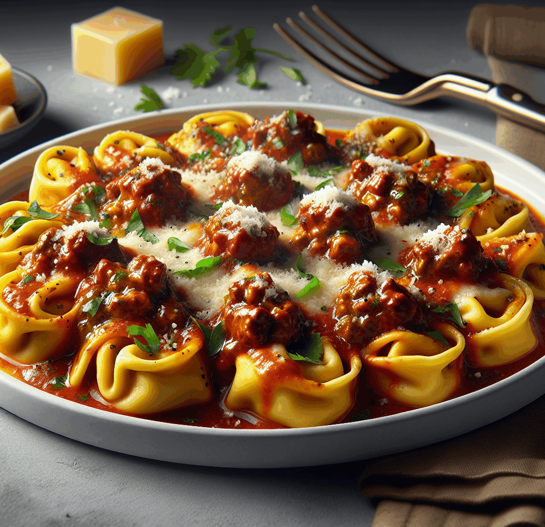 Beef Enchilada Tortellini