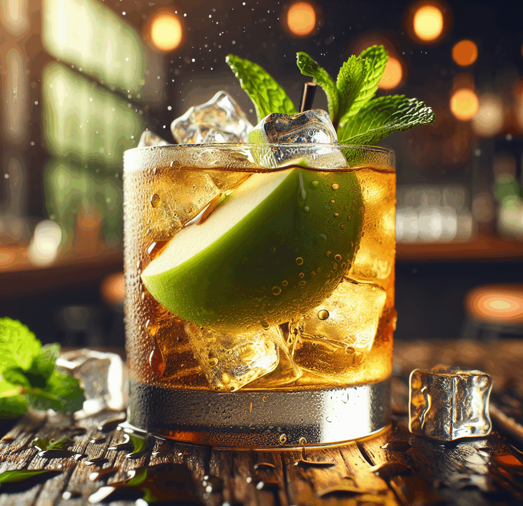 Apple Whiskey Smash