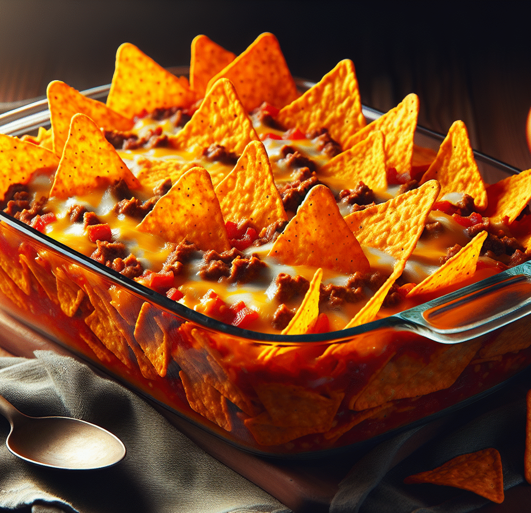 Beef Dorito Casserole