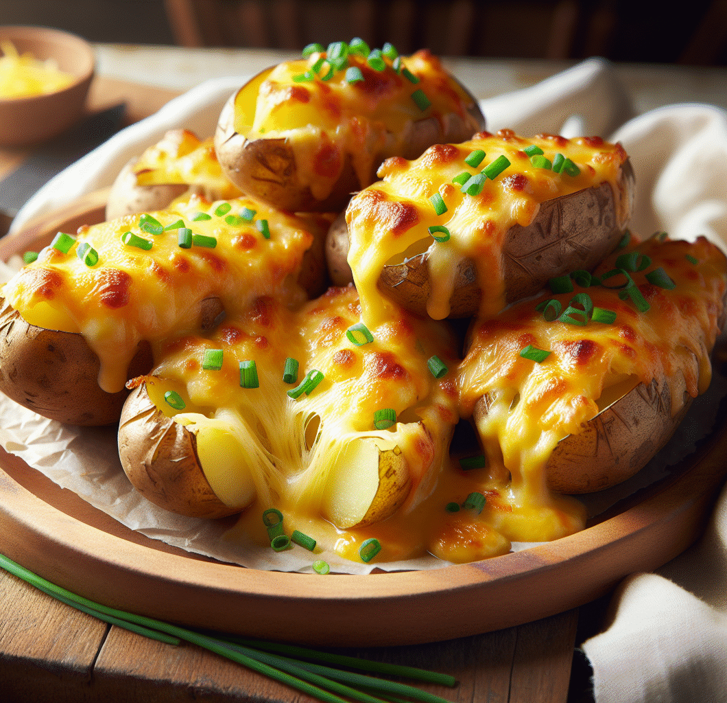 Cheesy Loaded Twice Baked Potatoes