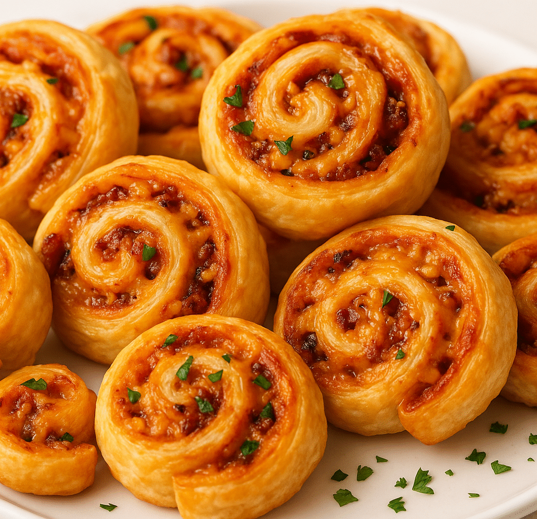 BBQ Chicken Pinwheels