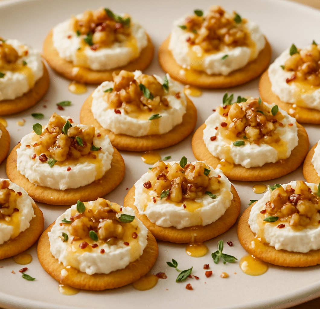 Goat Cheese & Honey Bites