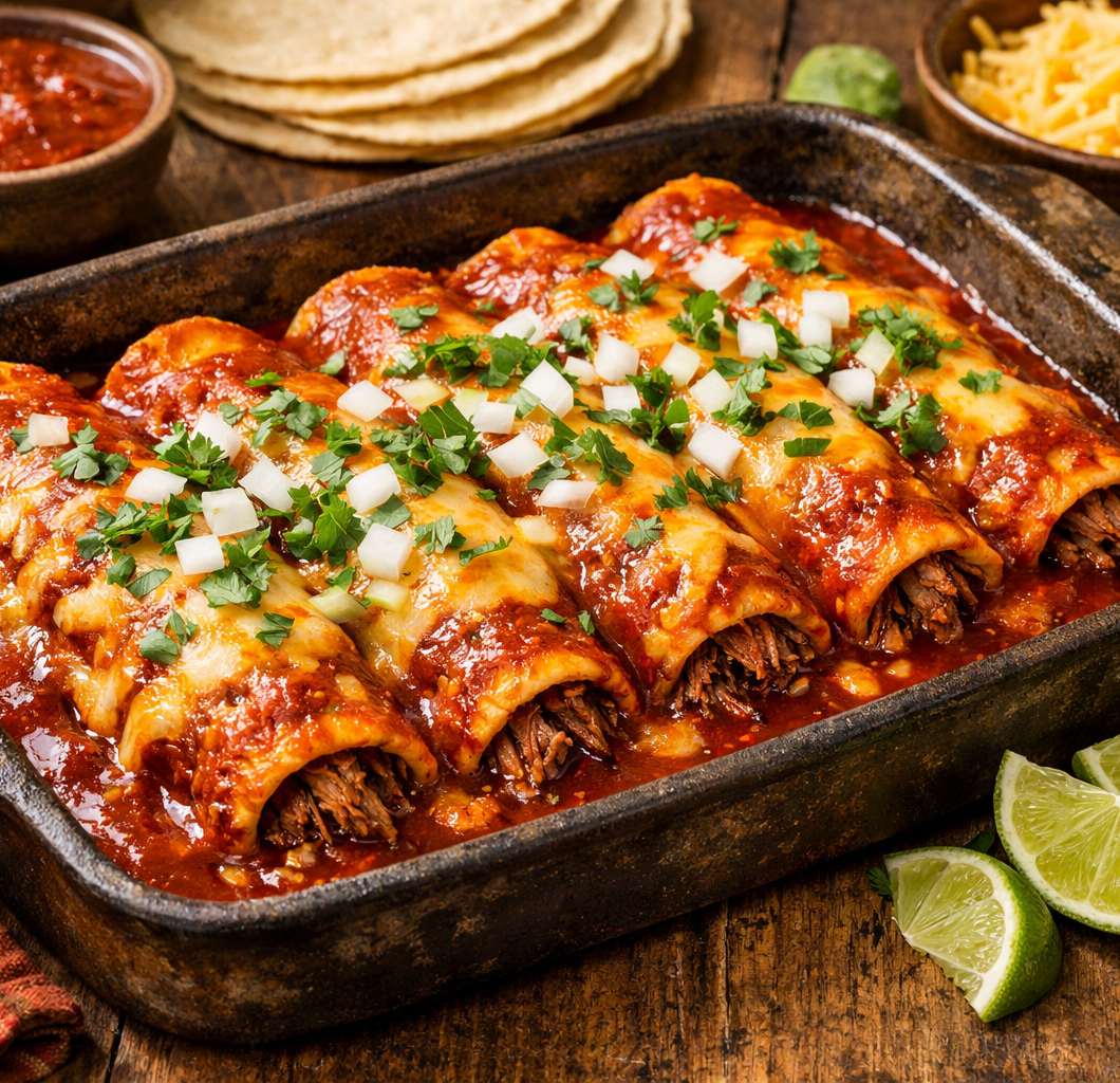 Birria Enchiladas