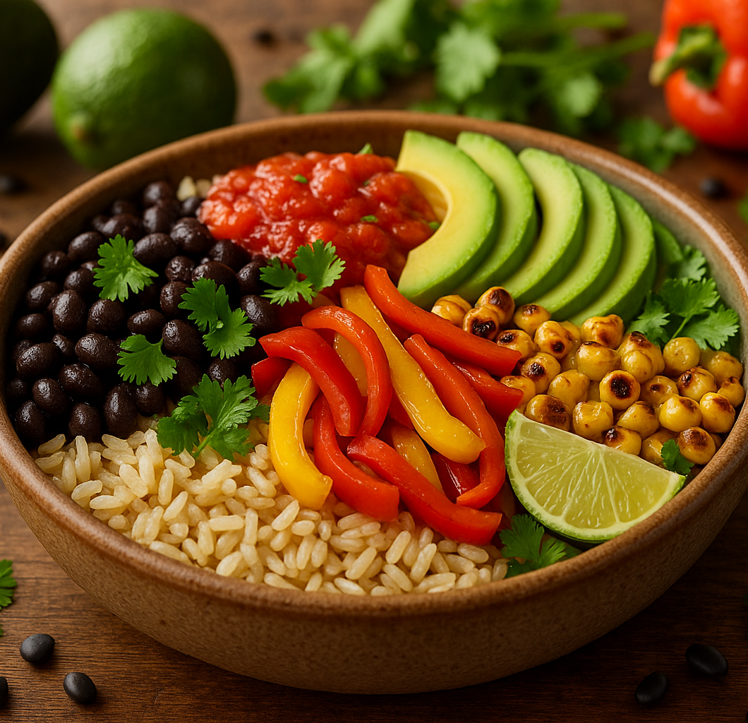 Easy Vegan Burrito Bowl