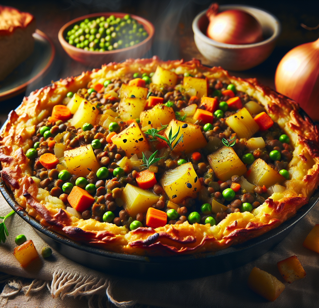 Vegan Lentil Shepherd's Pie