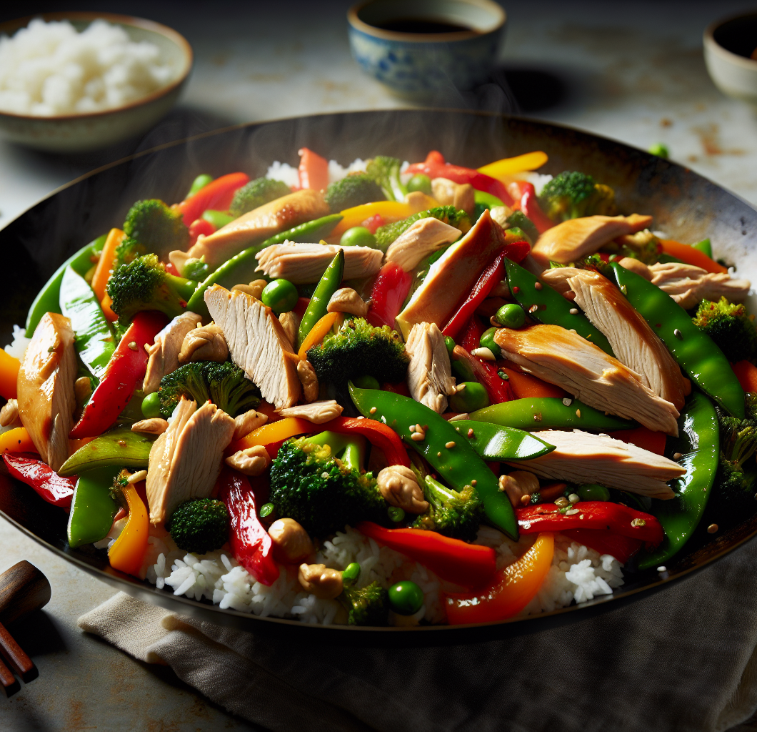 Asian Turkey and Vegetable Stir Fry