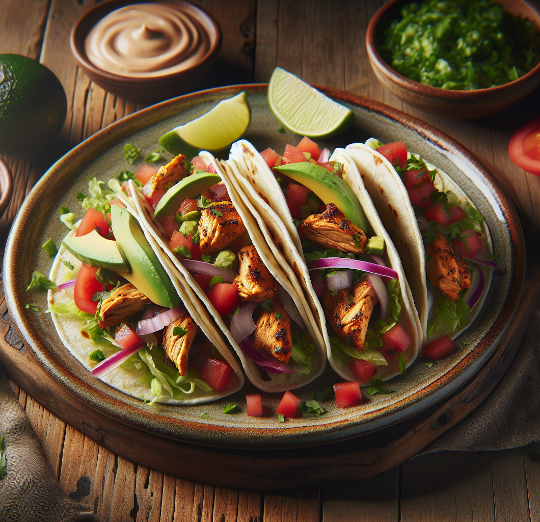 Baja Chicken Tacos