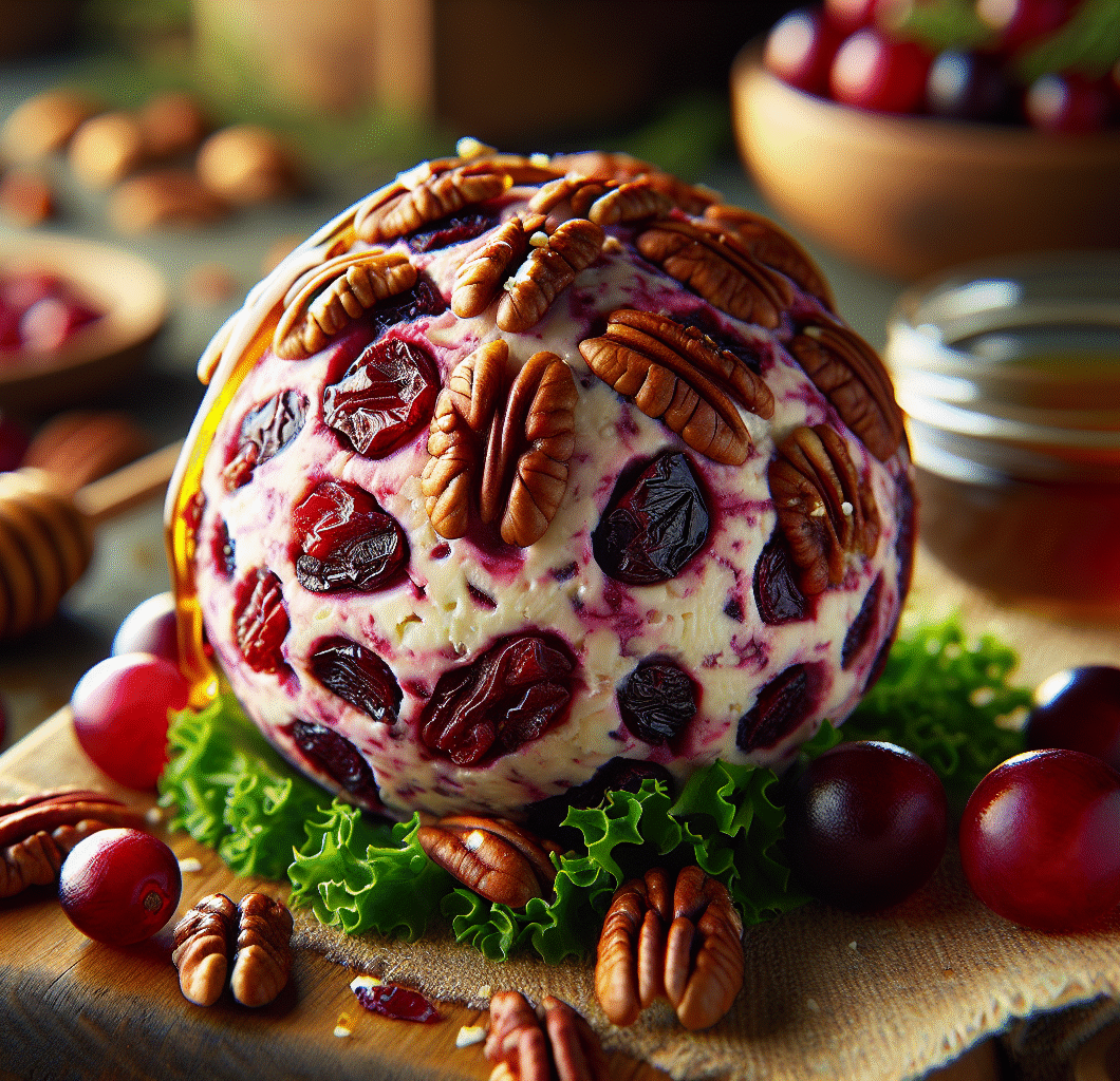 Cranberry Pecan Cheese Ball