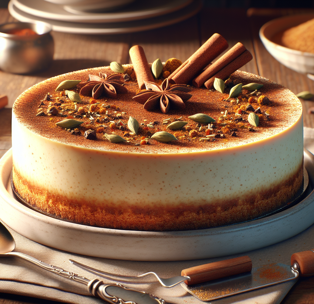 Spiced Chai Cheesecake