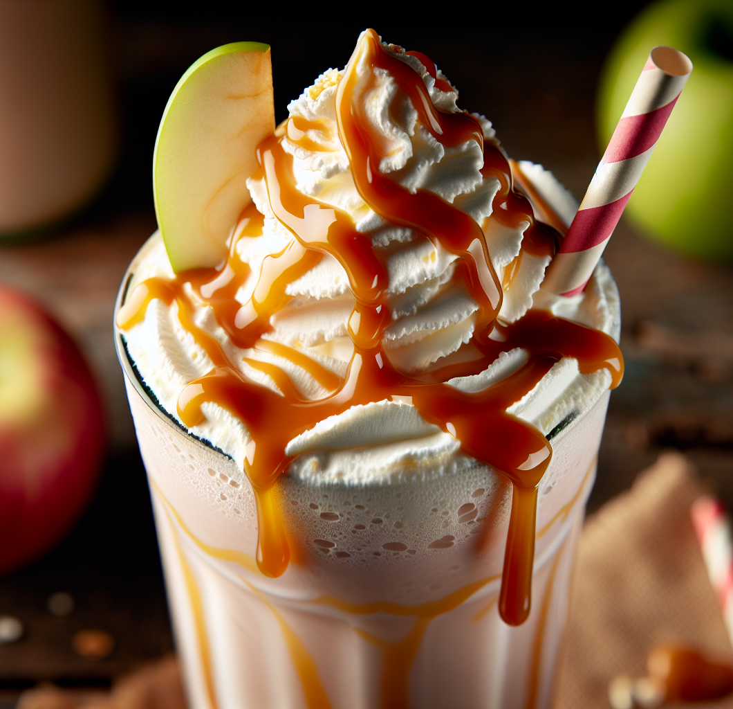 Caramel Apple Milkshake