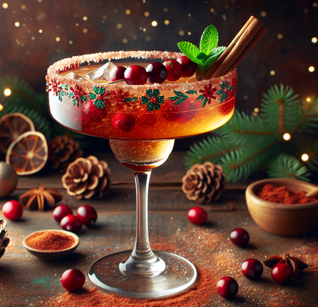Spiced Christmas Margarita