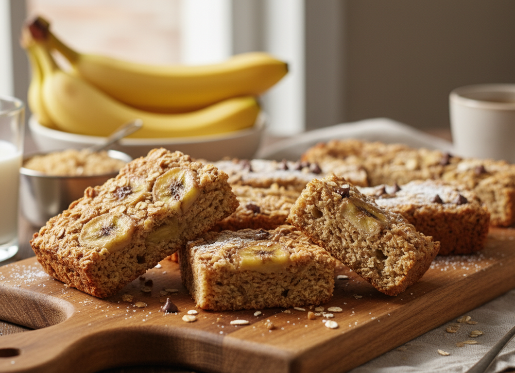 Oatmeal Banana Bars