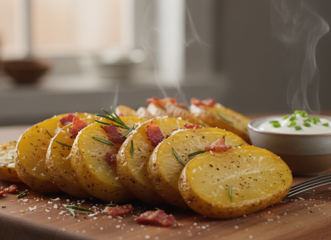Baked Potato Slices